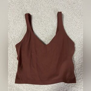 Brown Lululemon tank
